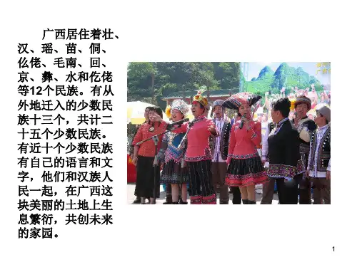广西少数民族的特色文化PPT课件
