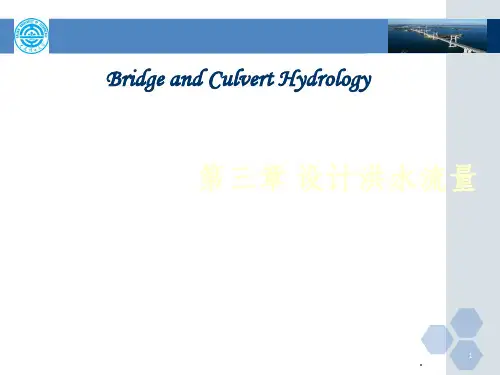 第三章+设计洪水流量ppt课件