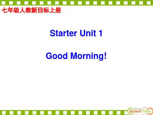 Starter Unit 1-Unit3