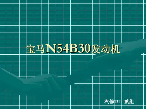 宝马N54B30发动机