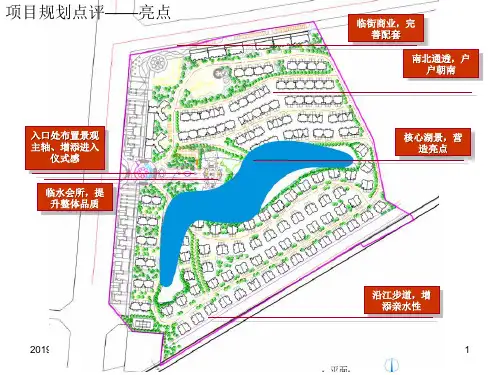 房地产惠州翡翠长堤地产项目规划建议总结汇报