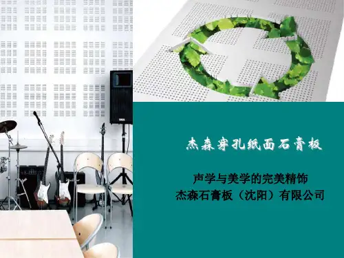 杰森穿孔纸面石膏板1