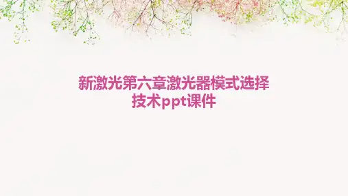 新激光第六章激光器模式选择技术PPT课件