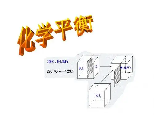 2018年高考化学二轮专题复习课件：专题四  化学反应速率与化学平衡(共24张PPT)