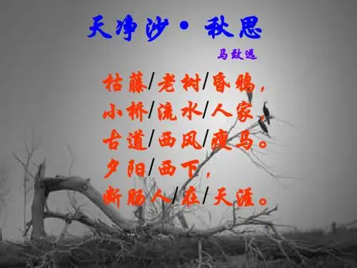 人教版五年级语文上册小桥流水人家.小桥流水人家__PPT课件