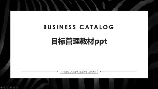 目标管理教材ppt