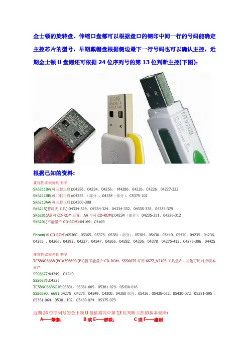 金士顿U盘
