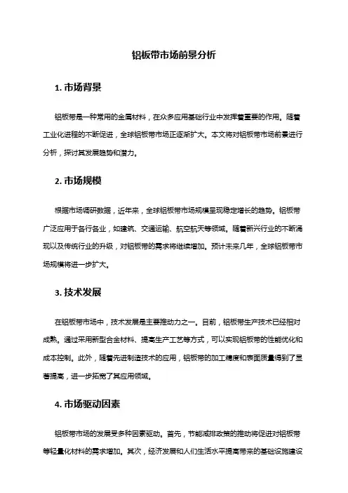 2024年铝板带市场前景分析