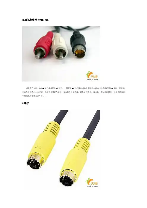 音视频接口