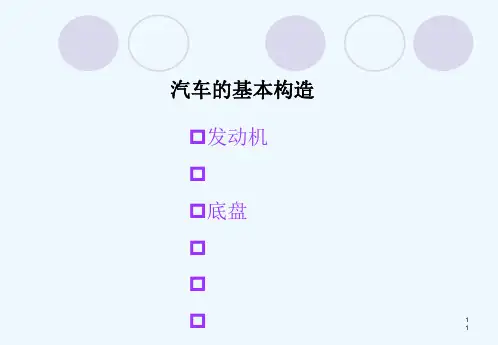 汽车基础知识培训(资料)