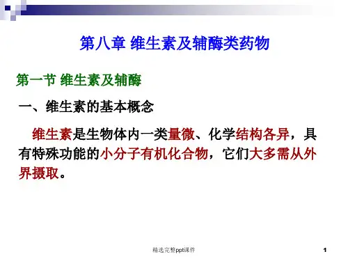 维生素与辅酶类药物