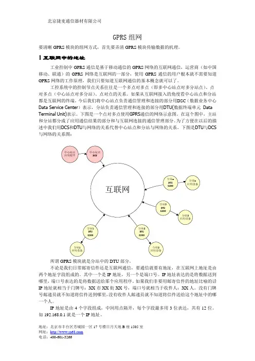 GPRS组网