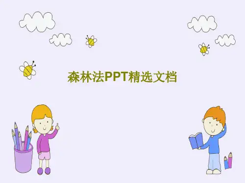 森林法PPT精选文档41页PPT