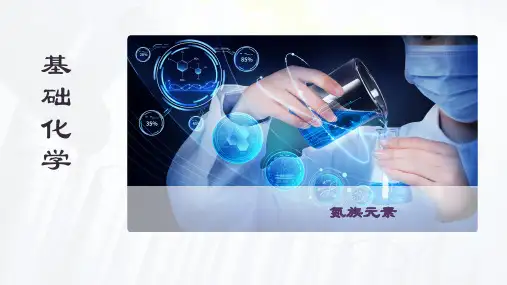 元素化学—p区元素及其重要化合物