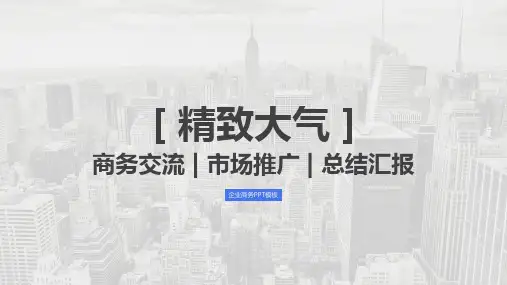 大学生创业团队介绍PPT模板
