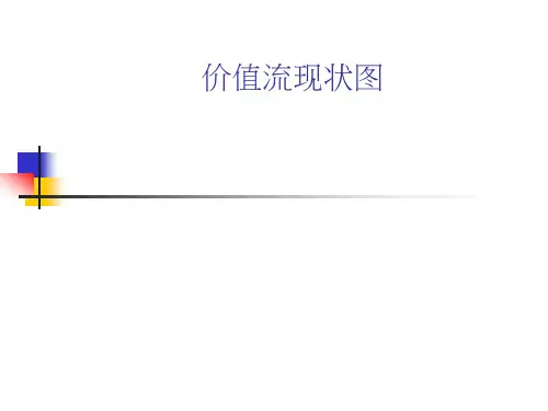 价值流现状图