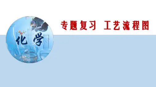 专题复习  工艺流程图