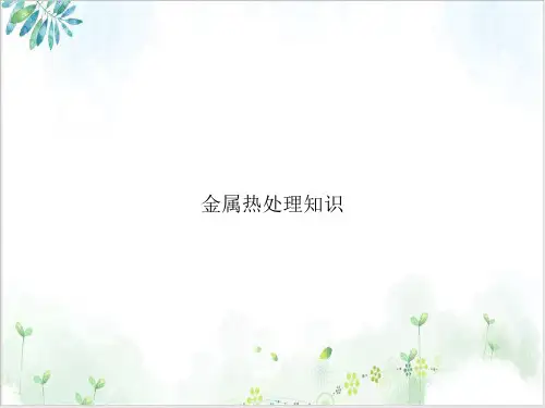 金属热处理知识PPT课件