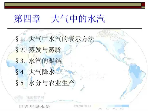 大气中的水汽