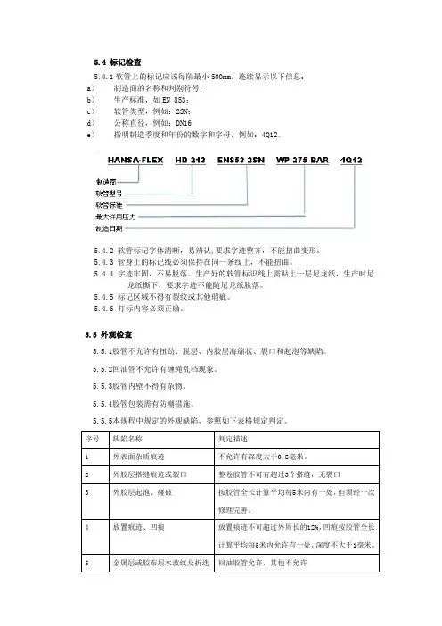 胶管外观检验标准 (3)