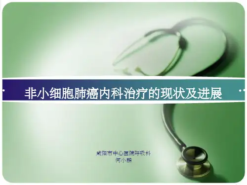 《非小细胞肺癌内科》PPT课件