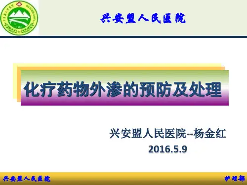 化疗药物外渗的预防及处理杨金红