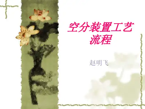 空分装置工艺流程参考文档