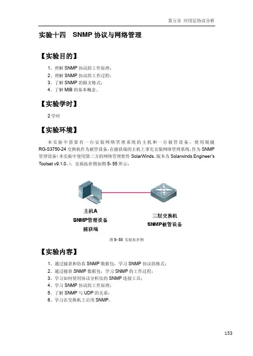 【协议分析】【SNMP 协议与网络管理】