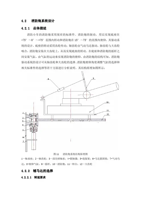 消防炮驱动使用说明书