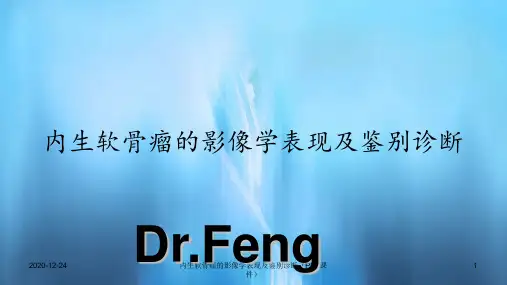 内生软骨瘤的影像学表现及鉴别诊断(PPT课件)