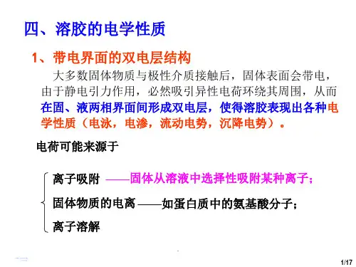  溶胶的电学性质