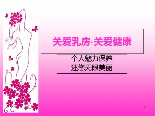 胸部保养讲座ppt课件