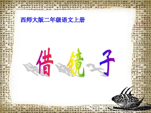 《借镜子》课件PPT