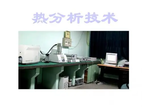热重分析