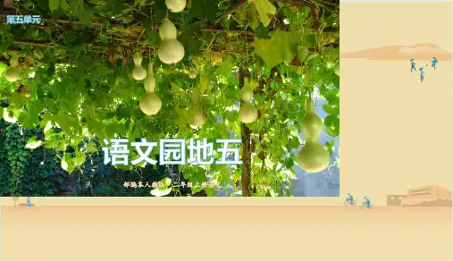 统编版语文二年级上册语文园地五  课件(共24张PPT)