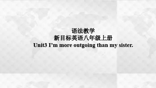 人教版英语八年级上册-Unit 3 语法专题课件