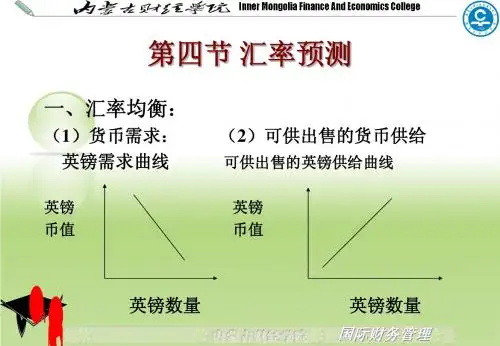 第三章第四节  外汇汇率预测