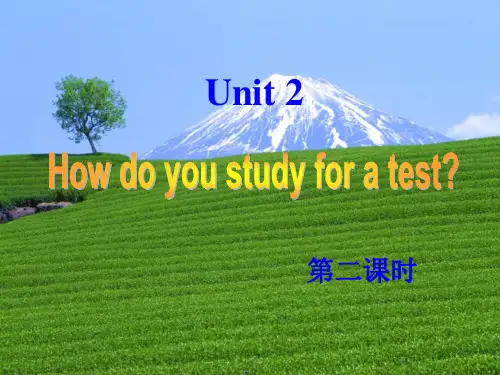 【最新】鲁教版八年级英语下册UNIT2-第二课时课件.ppt