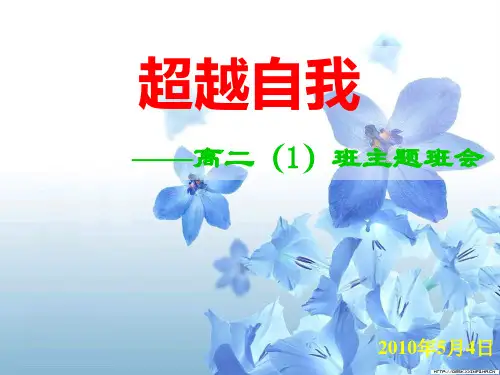 超越自我.ppt