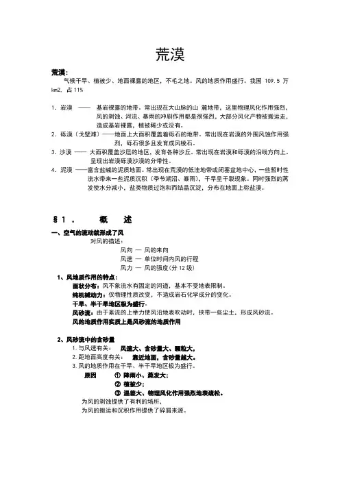 荒漠