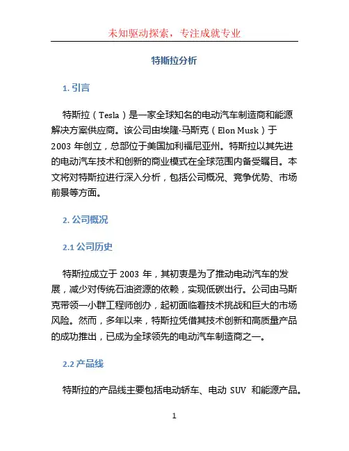 特斯拉分析 (2)