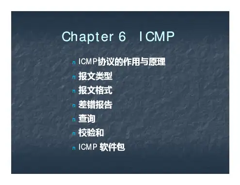 第06章  ICMP