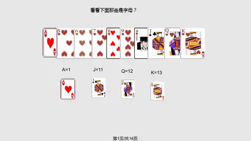 苏教版五年级用字母表示数ppt课件PPT课件