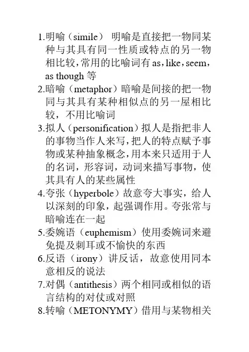 Figures of speech