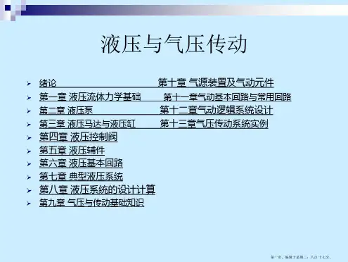 液压插装阀知识