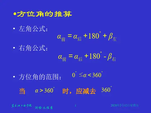 方位角