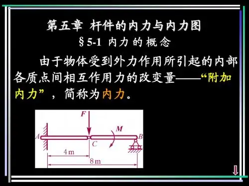 第五章 杆件的内力与内力图(陆)