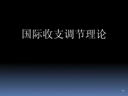 金融货币银行学—国际收支调节理论