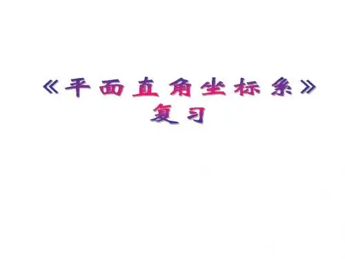 第七章 平面直角坐标系 课件10(数学人教版七年级下册)