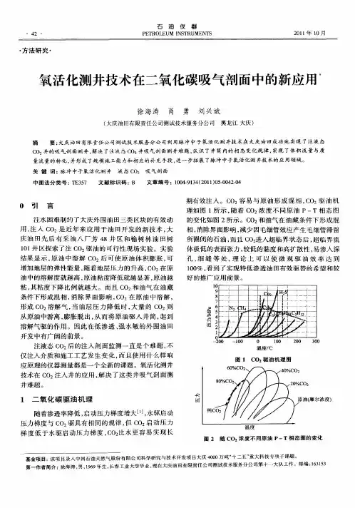 氧活化测井技术在二氧化碳吸气剖面中的新应用